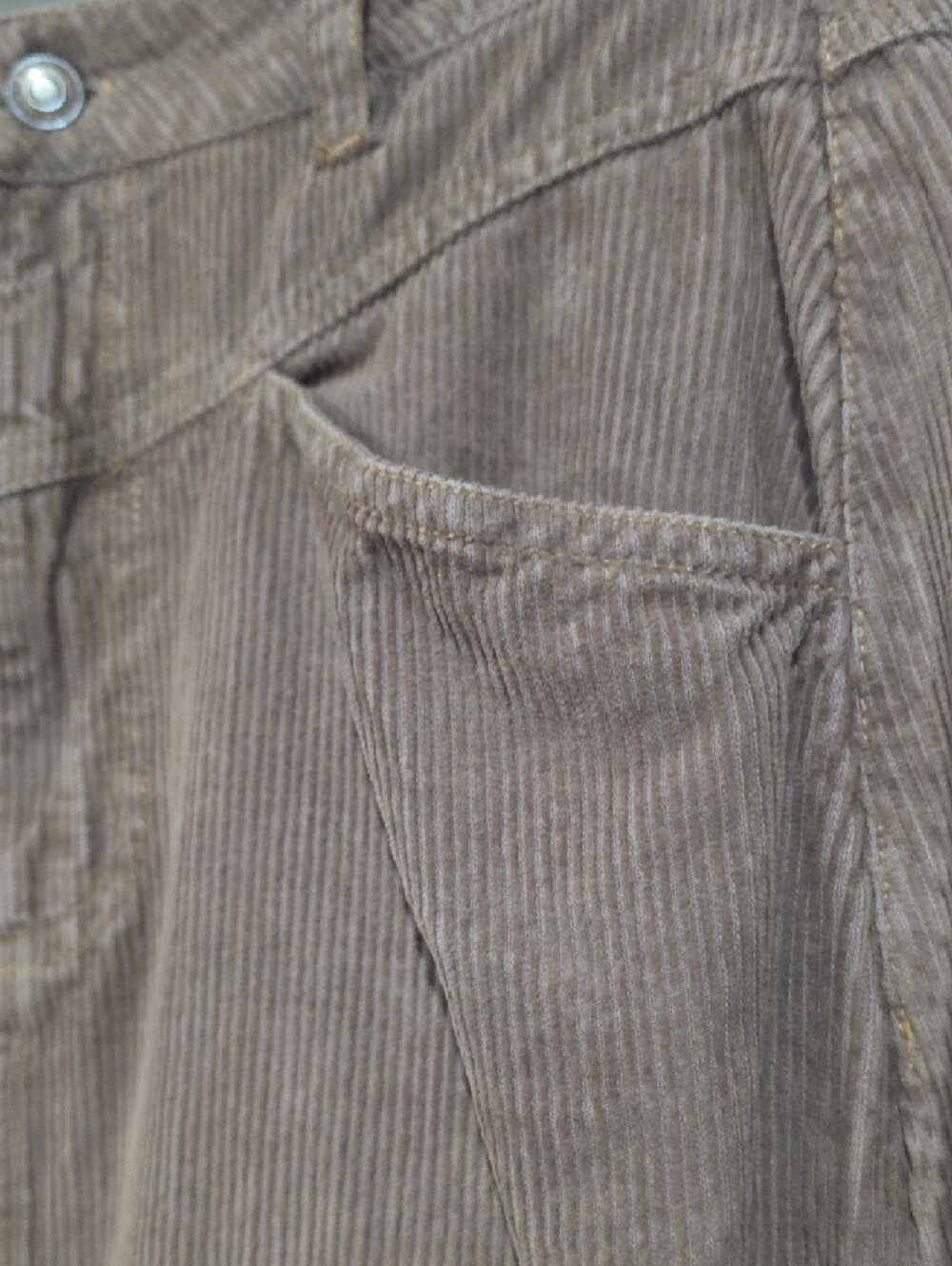 Free People Come As You As Corduroy Maxi Skirt GUC Size 2 - Picture 11 of 13